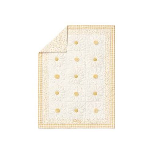 Dandy Daisy Baby/Toddler Quilt , Yellow Multi