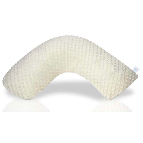 Luna Lullaby Nursing Pillow Cover - Ivory Dot