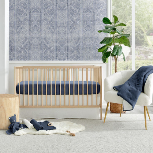 Levtex Baby Cloud Muslin 5-Piece Bedding Set - Navy