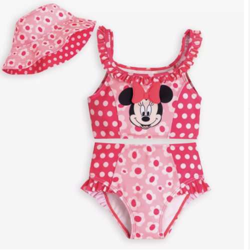Minnie Mouse Deluxe Swimsuit Set for Girls | Disney Store