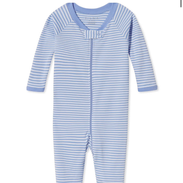 LAKE | Baby | Pima Cotton Pajamas | Hydrangea Baby Sleeper