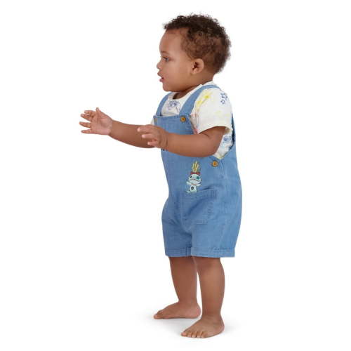 Stitch Baby Boy Shortall Set, Sizes 0/3 Months-24 Months