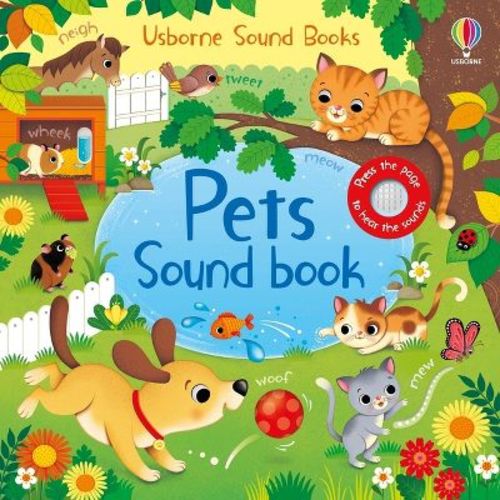 Pets Sound Book - (Sound Books) by Sam Taplin (Board Book)