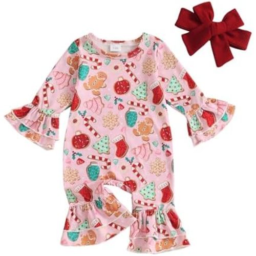 Twopumpkin Baby My First St. Patrick's Day Outfit Girl Newborn Infant Shamrock Jumpsuit Bow Romper Saint Patrick Clothes