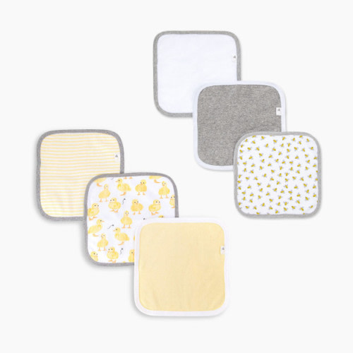 Burt's Bees Baby Organic Washcloth Bundle (6 Pack) - Yellow