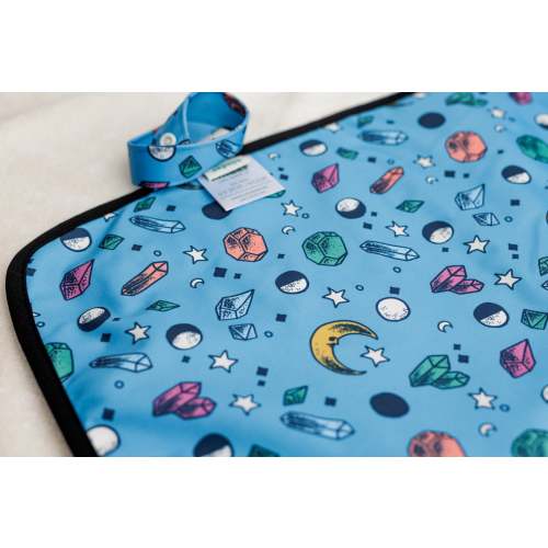 Kinder Diaper Co. Machine Washable Diaper Change Mat - Crystal Clear