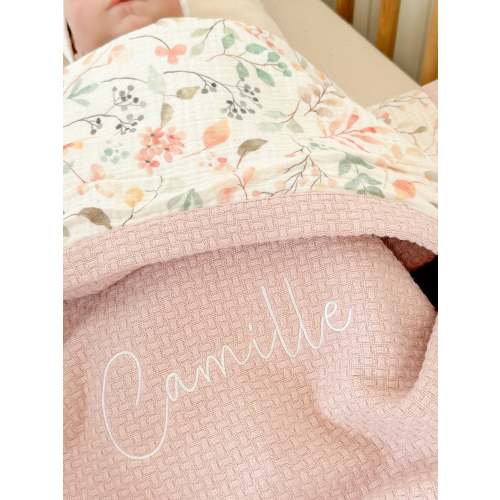 Baby Blanket - Pastel Bouquet – Mouliss