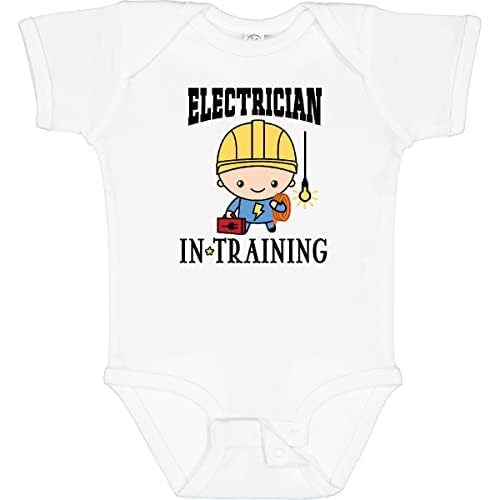 inktastic Future Electrician in Training Baby Bodysuit