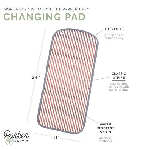 Portable Changing Pad for Parker Baby Birch Bag Diaper Backpack – Parker Baby Co.
