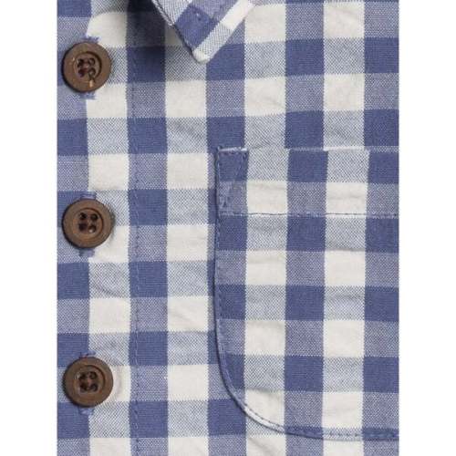Mato Seersucker Collared Romper Gingham - Colored Organics | Maisonette