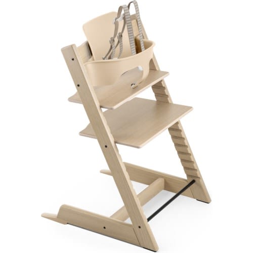 Stokke Tripp Trapp® Highchair & Baby Set, Oak/ Natural