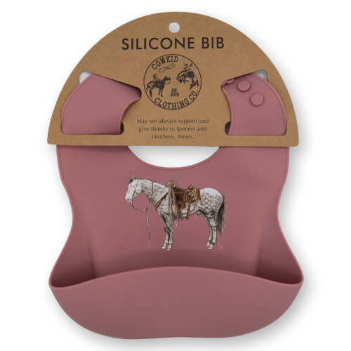 Pink Ranch Horse Bib