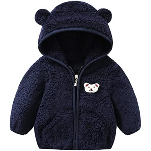 Baby Boy Fleece Jacket Girl Winer Clothes Coat Toddler Boy'S Clothing Sweater