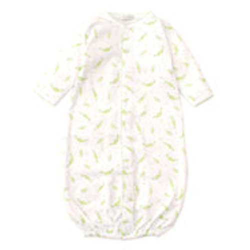 Chick Chatter Print Convertible Gown - Kissy Kissy -Premium Pima Cotton Baby Clothes