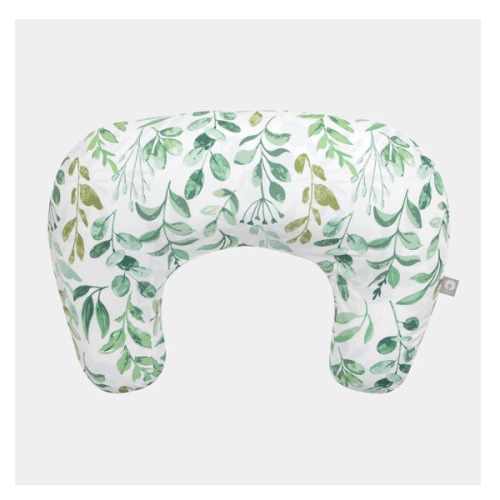New Boppy Nursing Pillow - Green Sage Leaves