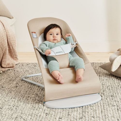 Babybjörn Bouncer Balance Soft - Cotton Jersey/Beige/Gray