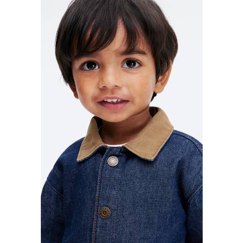 RAW DENIM OVERSHIRT 9-12M