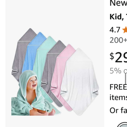 Amazon.com: Baby Towels: Baby Products