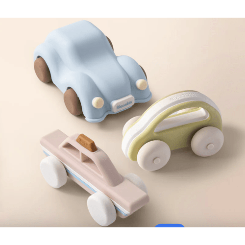 Surf & Go Silicone Mini Car Set