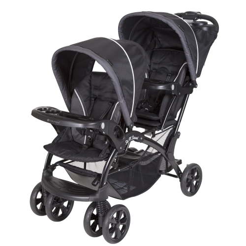 Baby Trend Sit N' Stand Double Stroller in Onyx