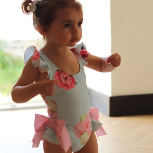 Mint Peony Swimsuit Phiclothing Phi Clothing - 24308 | PHI CLOTHING