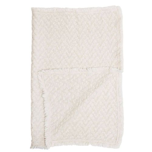 Crane Baby Oatmeal Boho Baby Blanket - Willow