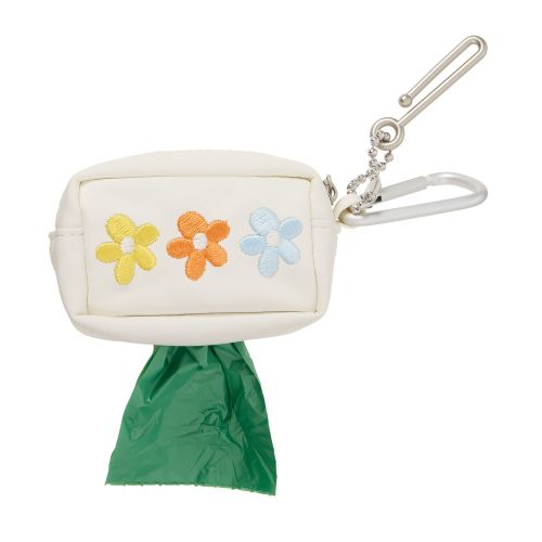 Top Paw® Poop Bag Dispenser - White Daisy