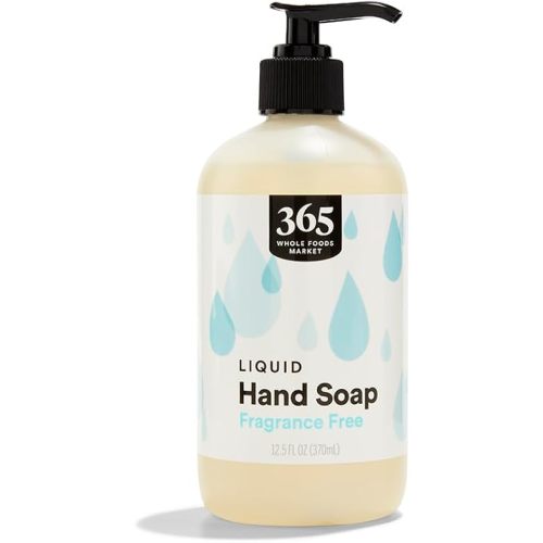 365 by Whole Foods Market, Liquid Hand Soap, Fragrance Free, 12.5 Fl Oz