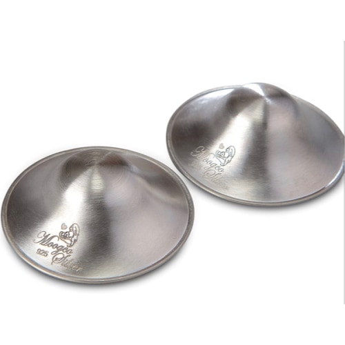 Amazon.com : The Original Silver Nursing Cups - Nipple Shields for Nursing Newborn - Newborn Essentials Must Haves - Nipple Covers Breastfeeding - 925 Silver (2 Count (Pack of 1)) : Baby