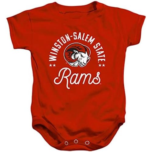 Winston-Salem State University Official Rams Unisex Infant Snap Suit for Baby