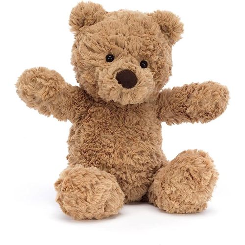 Jellycat Bumbly Bear Stuffed Animal, Small, 12 inches - Small - 12"