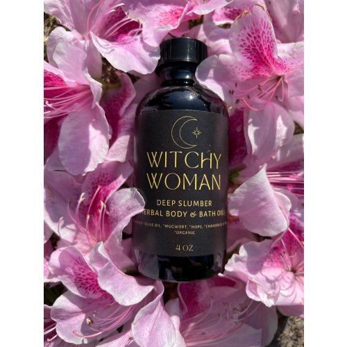 Deep Slumber Herbal Body & Bath Oil 4oz