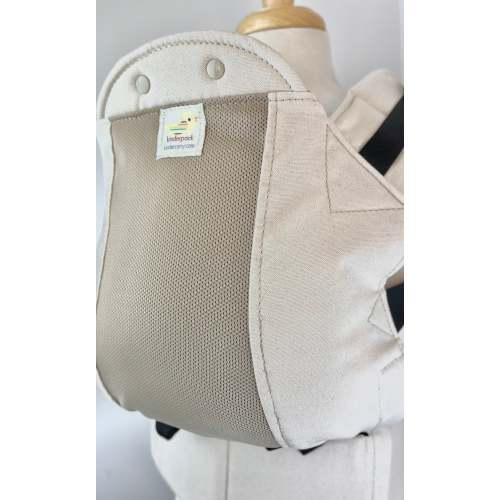 Toasted Oat Organic Cotton with Koolnit- Infant Kinderpack