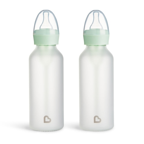 Bond® Silicone Glass Bottle 8oz, 2pk | Munchkin