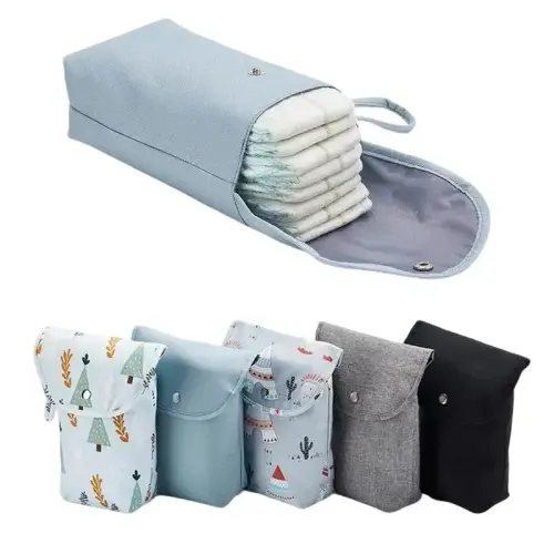 Waterproof Reusable Baby Diaper Bag, 1 Piece Large Capacity Diaper - TikTok Shop