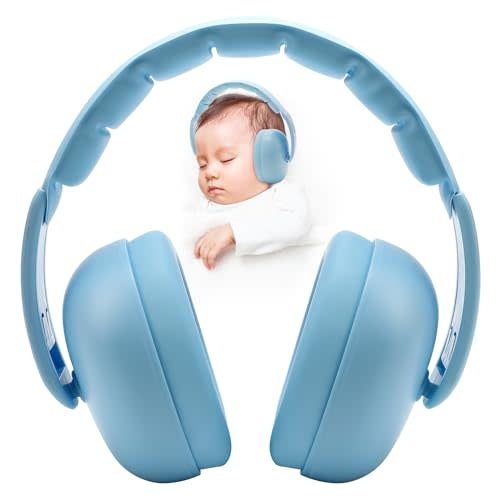 Floriogra Baby Headphones for Noise - [Upgraded Friendly Version] Infant Ear Muffs Noise Protection - Toddler Noise Cancelling Headphones - Baby Ear Protection for 3 Months to 3 Years