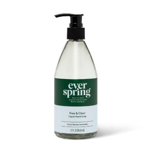 Unscented Liquid Hand Soap - 12 Fl Oz - Everspring™