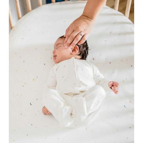 Stokke® Sleepi™ Bed Fitted Sheet Celestial by Pehr V3