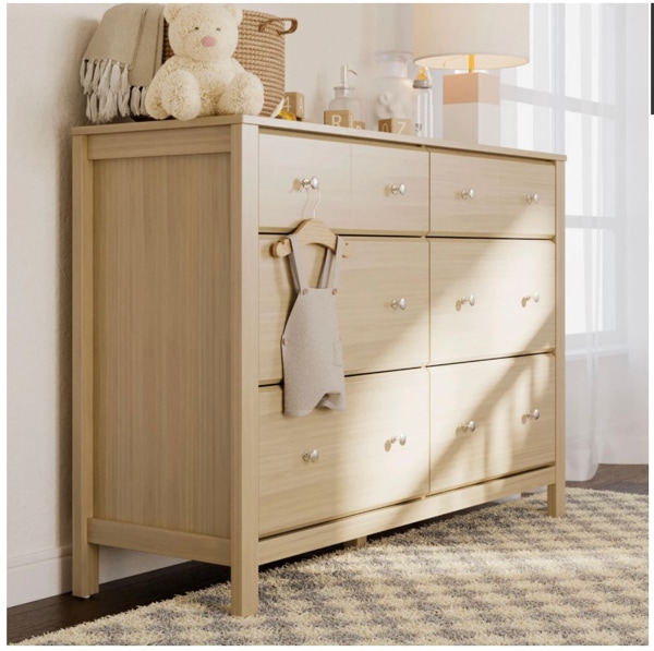 Storkcraft Horizon 6 Drawer Dresser