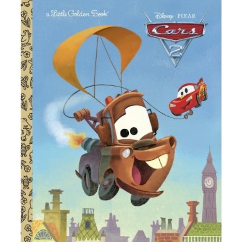 Cars 2 - (Little Golden Book) by  Random House Disney (Hardcover)