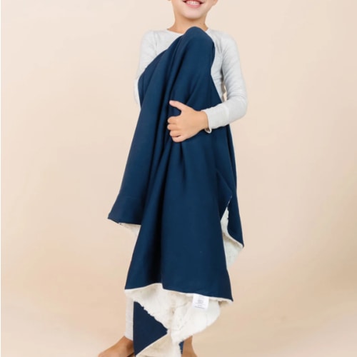 Cozy Blanket - Navy