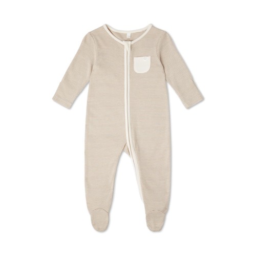 Two Way Zip-Up Sleepsuit, Newborn