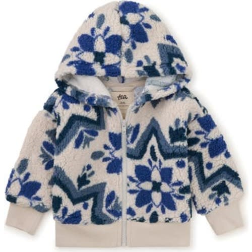 Teddy Fleece Baby Hoodie, 9-12M