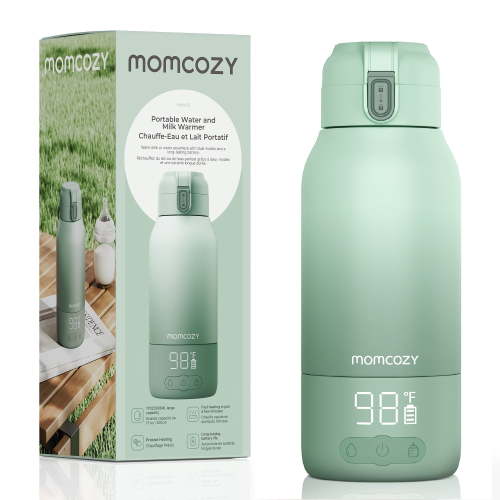 Portable Bottle Warmer for Travel, Large 16.98oz Capacity with Dual Heating Modes for Breast Milk & Water, Baby Bottle Warmer