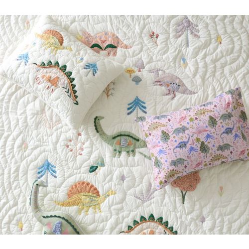 Heritage Dino Quilt & Shams | Pottery Barn Kids