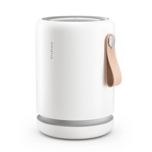 Molekule Air Mini+ Air Purifier For 250 Sqft White: Hepa Filter, Captures Bacteria & Viruses, 2-year Warranty