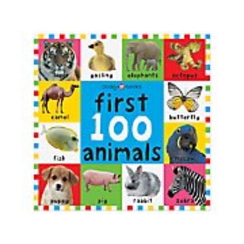 First 100 Animals Board Book