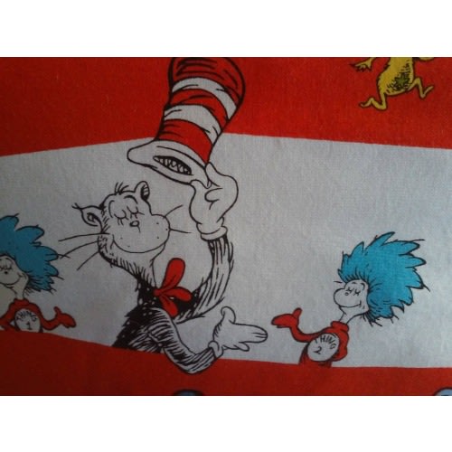 Dr. Seuss Crib Bedding Set /Cotton Infant Bedding / Grinch Standard Fitted Crib Sheet /Cat in the Hat Toddler Bed Sheet