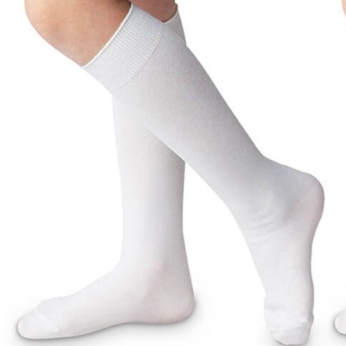 Jefferies Socks Girls Boys Classic Nylon Knee High Socks 2 Pair Pack