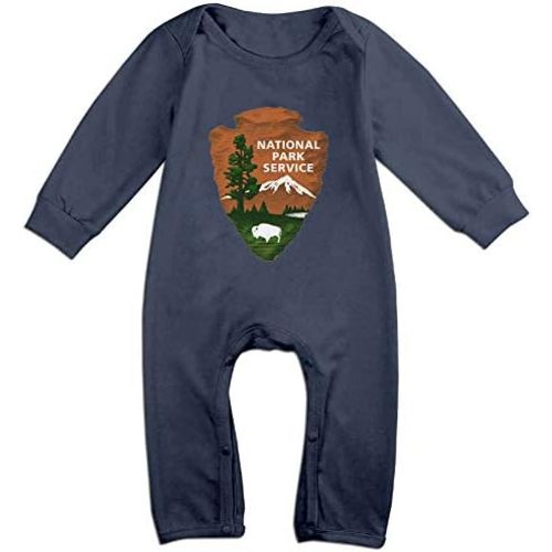 National Park Service Baby Footed Romper Long Sleeve Bodysuit Jumpsuit Outfits
